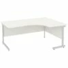 Next Day Vogue White Ergonomic Cantilever Desks -EQUIP4WORK Sales 061504