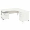 Next Day Vogue White Ergonomic Cantilever Desks With Desk High & Mobile Pedestal 2 Next Day Vogue White Ergonomic Cantilever Desks With Desk High & Mobile Pedestal -EQUIP4WORK Sales 061520