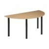 NEXT DAY Karbon Tubular Leg Semi Circular Office Tables -EQUIP4WORK Sales 062262