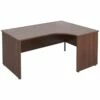 Malbec II Walnut Panel End Ergonomic Desks -EQUIP4WORK Sales 066634