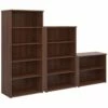 Malbec II Walnut Bookcases -EQUIP4WORK Sales 066659