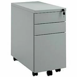 NEXT DAY Integrate Steel Narrow Mobile Pedestals