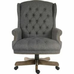 Chairman Grey Traditional Manager Chair