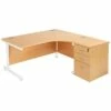 Commerce II Ergonomic Desks With Desk High Pedestal -EQUIP4WORK Sales 069308