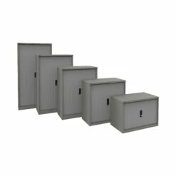 Silverline Two Tone Kontrax Tambour Cupboards