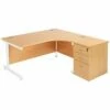 NEXT DAY Commerce II Ergonomic Desks With Desk High Pedestal -EQUIP4WORK Sales 069470
