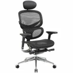 InSync 24 Hour Mesh Office Chair With Leather Headrest