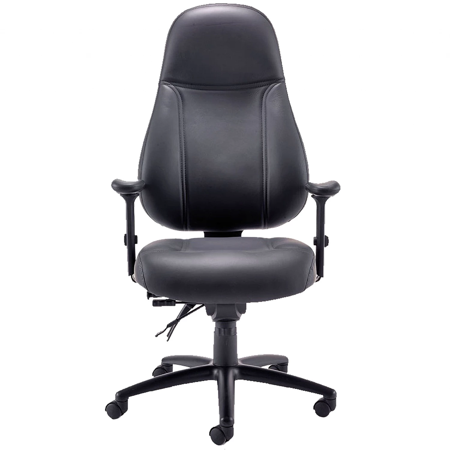 Cheetah II 24 Hour Leather Faced Operator Chair 3 Cheetah II 24 Hour Leather Faced Operator Chair