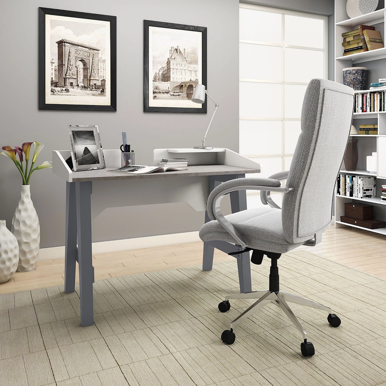 Blanca Home Office Desk 3 Blanca Home Office Desk