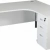 Karbon K3 Ergonomic Deluxe Cantilever Desk With 600D Desk End Pedestal -EQUIP4WORK Sales 073509