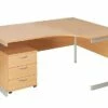NEXT DAY Commerce II Ergonomic Desks With Mobile Pedestal -EQUIP4WORK Sales 074227