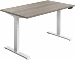 NEXT DAY Commerce II Height Adjustable Rectangular Sit-Stand Desks