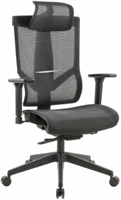 Novigami Kalik Black All Mesh Office Chair