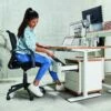 Novigami Josi Sit/Stand Office Desk - Electric Height Adjustable 1 Novigami Josi Sit/Stand Office Desk - Electric Height Adjustable -EQUIP4WORK Sales 079542